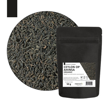 Organiczna Ceylon Op Ahinsa  Herbata czarna 50g